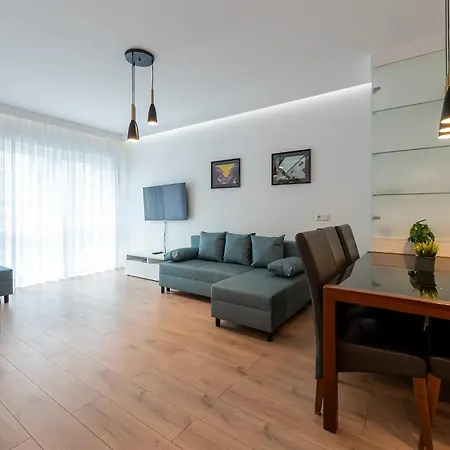 Very Stylish&secure Penthouse -free Parking Łódź